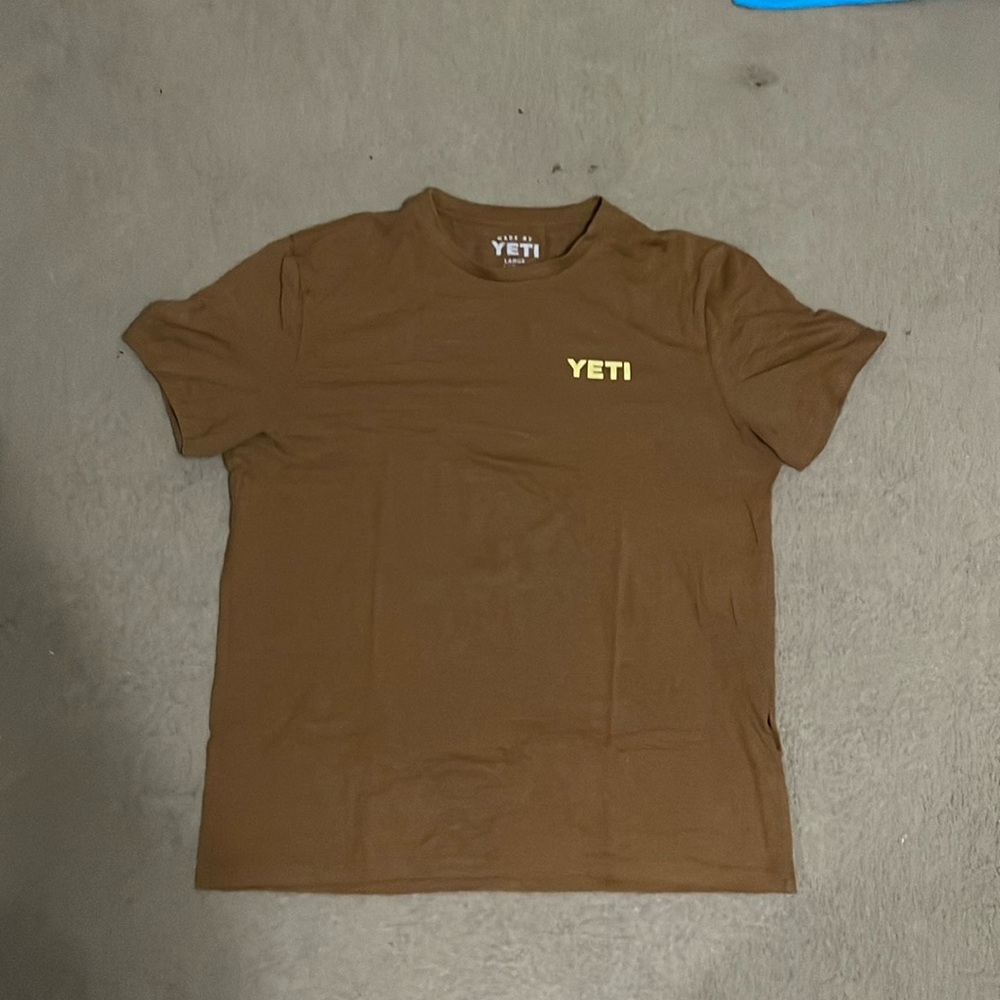Yeti fishing shirt